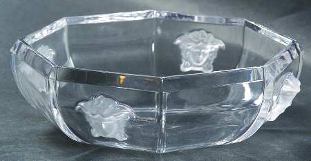 Medusa Lumiere Clear Small Dessert Bowl