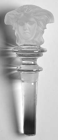 Medusa Lumiere Clear Wine Bottle Stopper