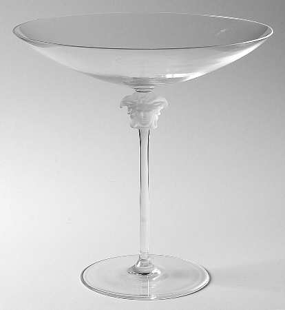 Medusa Lumiere Clear Open Candy Dish by Rosenthal