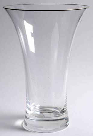 Fusion Ice Platinum 9" Flower Vase
