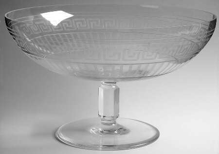 Meandre 12" Footed Bowl