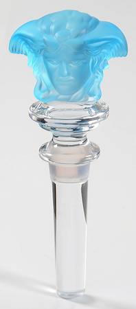 Medusa Lumiere Petrol (Blue) Wine Bottle Stopper