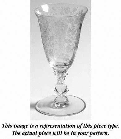 Wildflower Clear 2 Oz Footed Tumbler