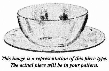 Portia Clear (Stem 3121 Gold Trim) Finger Bowl with Underplate