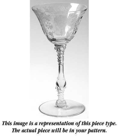 Portia Clear (Stem 3121 Gold Trim) Liquor Cocktail