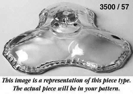 Wildflower Clear Lid for 3500/57 3 Part Candy/Relish