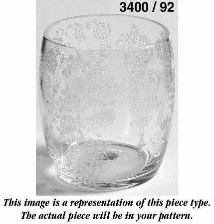 Diane Heatherbloom (Purple) 2 1/2 Oz Flat Tumbler (3400/92)