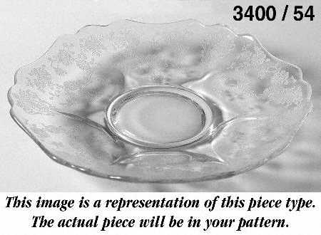 3400 Heatherbloom Saucer for Cup & Saucer Set  (Shape 3400)