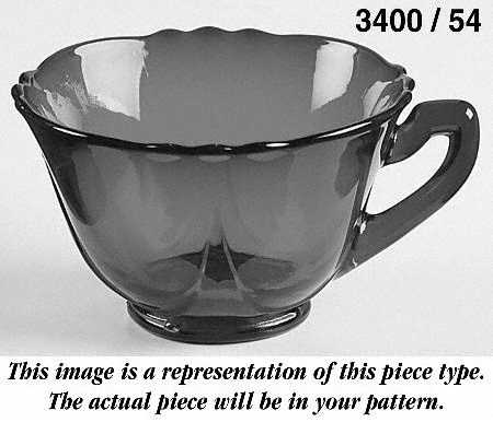 Gloria Blue (Stem 3135) Cup (Shape 3400)