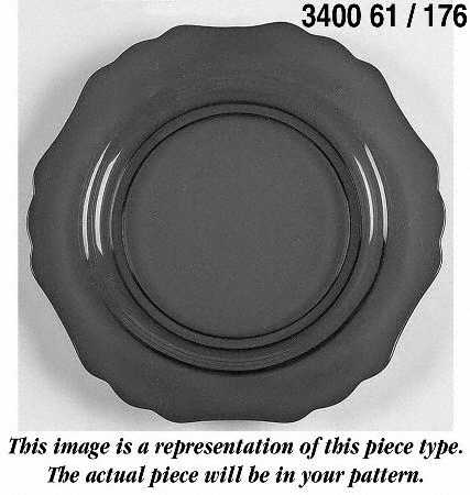 3400 Heatherbloom 7" Salad Plate (Shape 3400)