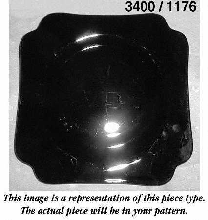 3400 Heatherbloom 3400 Square Salad Plate