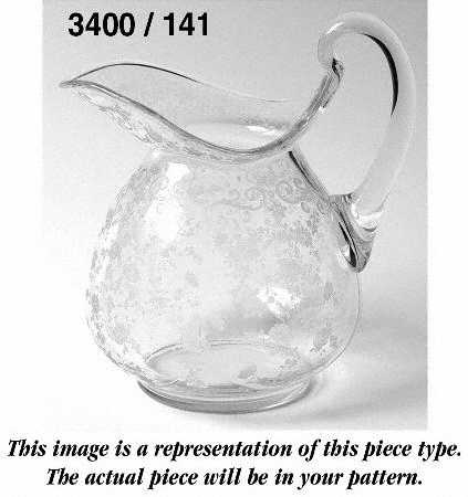 Diane Emerald Green (Light Green, Stem 3122) 80 Oz Doulton Pitcher