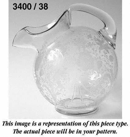3400 Heatherbloom 3400/38 80 Oz Non Optic Ball Jug
