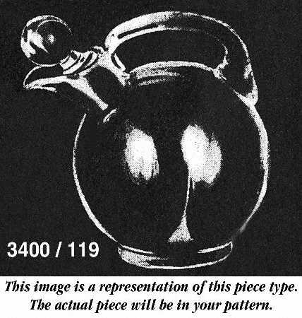 3400 Heatherbloom 3400/119 Cordial Decanter & Stopper
