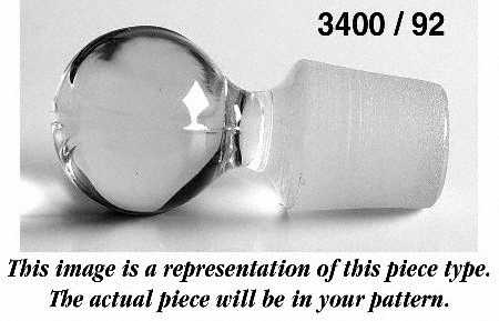 3400 Heatherbloom Stopper for 3400/92 Decanter