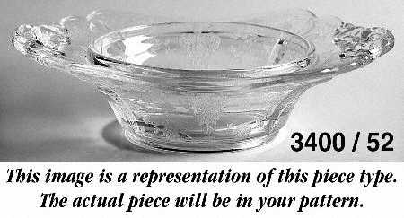 Apple Blossom Blue (Stem 3130) 3400 Round Butter No Lid