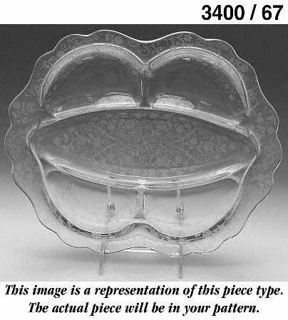 Gloria Heatherbloom  (Stem 3035) 3400 5 Part Celery/Relish