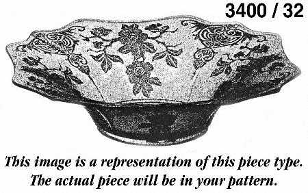 3400 Heatherbloom 3400 11" Flared Bowl