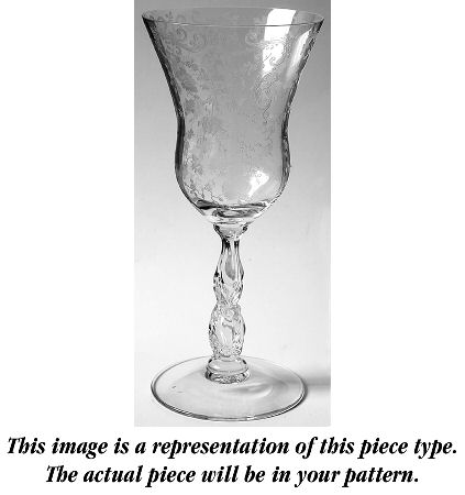 Martha Emerald Green Water Goblet