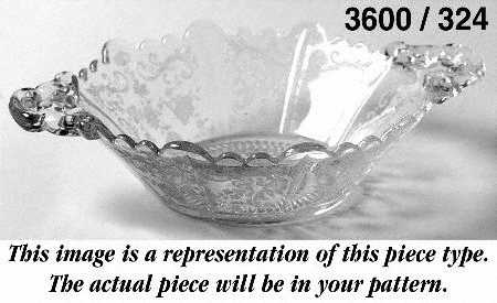 Blossom Time Martha/324 5 1/2" 2 Handle Bon Bon/Mayonnaise Bowl