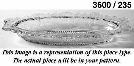 Martha Emerald Green 8" Pickle Dish (Martha/235)