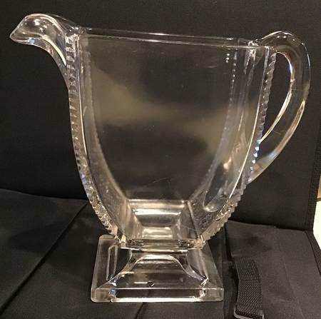 Jersey Lily Clear Pitcher