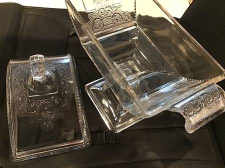 Jersey Lily Clear Lid for Tall Compote