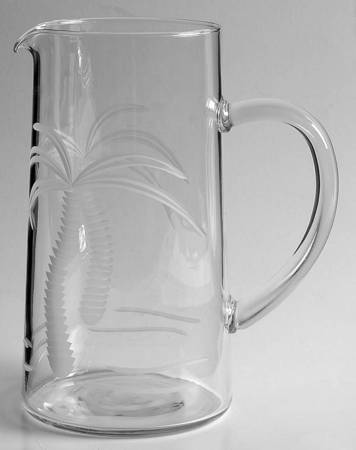 Palm Tree 36 Oz Pitcher
