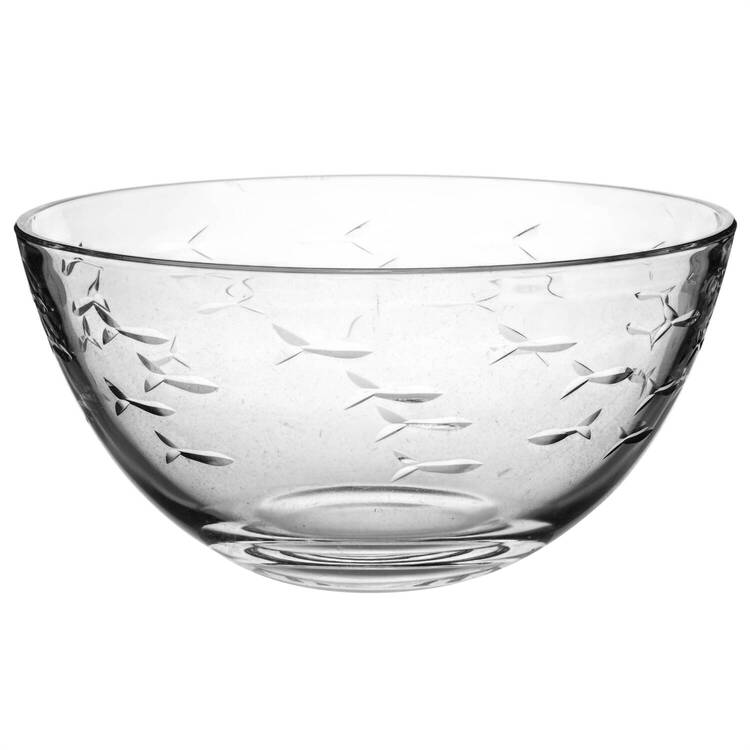 School of Fish 9" Round Bowl