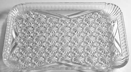 Daisy and Button with Crossbars (Mikado) by Richards &amp; Hartley Glass Company