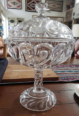 Question Mark by Richards &amp; Hartley Glass Company