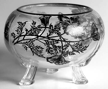 Flanders Clear Rose Bowl