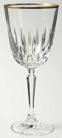 Carlton Gold Water Goblet