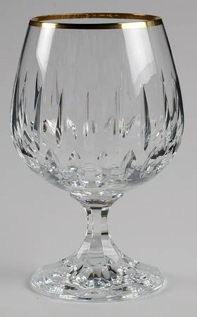 Carlton Gold Brandy Glass