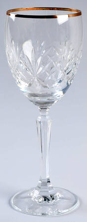 Chantilly Gold Wine Glass