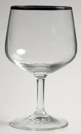 Europa Platinum Water Goblet