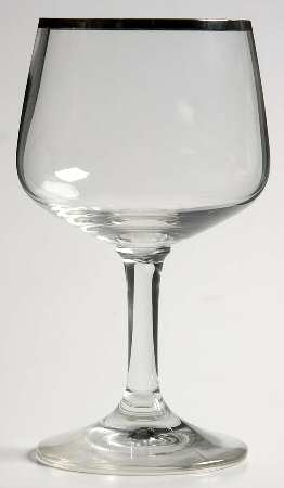 Europa Platinum Wine Glass