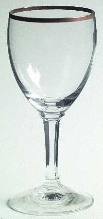 Meran Gold Wine Glass