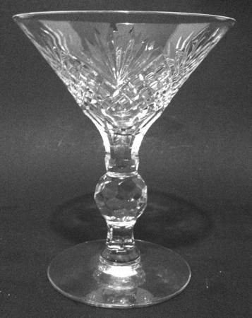 Cut 868 Champagne/Tall Sherbet by Seneca