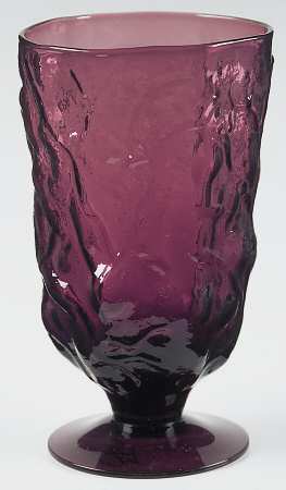 Driftwood Plum Water Goblet
