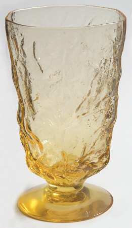 Driftwood-Yellow Water Goblet by Seneca