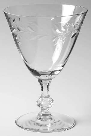 Festival (Stem 532, Cut 1251) Water Goblet by Seneca