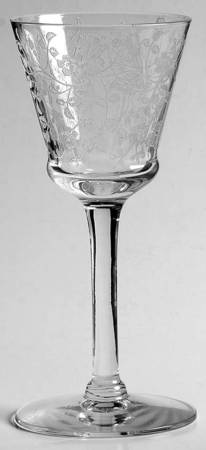 Rose Lace (Stem 176) Wine Glass by Seneca