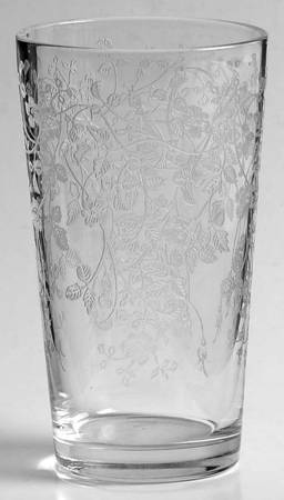 Rose Lace (Stem 176) Flat Juice Glass by Seneca