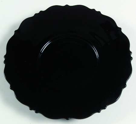 Mt. Pleasant Black (Black Amethyst) Luncheon Plate