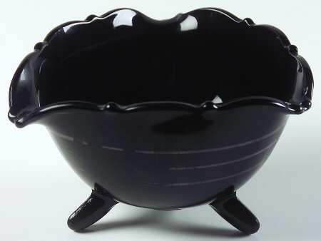 Mt. Pleasant Black (Black Amethyst) Mayonnaise Bowl
