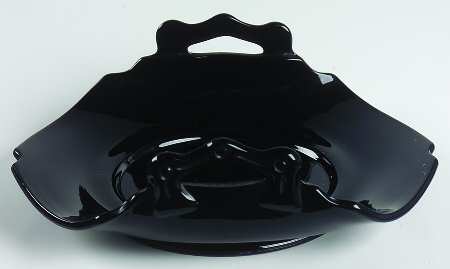 Mt. Pleasant Black (Black Amethyst) Footed Bon Bon