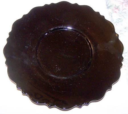 Mt. Pleasant Black (Black Amethyst) Salad Plate