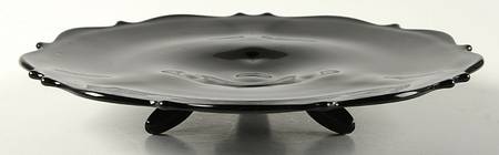 Mt. Pleasant Black (Black Amethyst) 7" 3-Toed Plate
