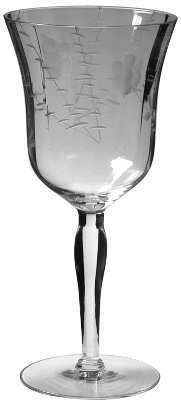 Drury (Bulbous Stem) Water Goblet